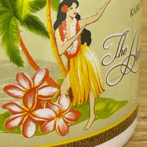 Hawaiian Island Heritage Vintage Map Hula Girl Travel Ocean 2013 Coffee Mug - Picture 4 of 9